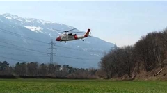 Fliegen Sikorsky MH-60S Seahawk US Coast Guard am 20.03.2015 in Haldenstein
